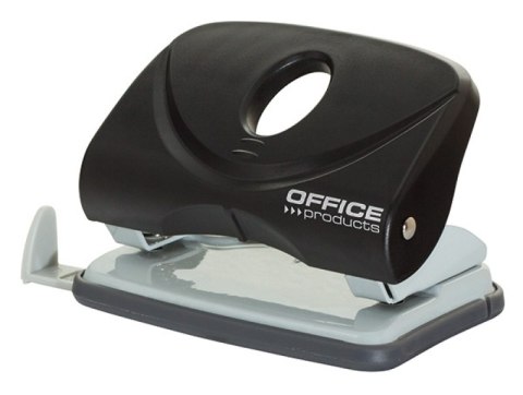 Dziurkacz OFFICE PRODUCTS, dziurkuje do 20 kartek, plastik, czarny Dziurkacz OFFICE PRODUCTS, dziurkuje do 20 kartek, plastik, czarny