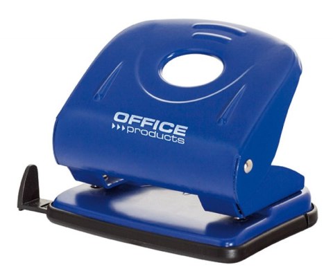 Dziurkacz OFFICE PRODUCTS, dziurkuje do 30 kartek, metal, niebieski Dziurkacz OFFICE PRODUCTS, dziurkuje do 30 kartek, metal, niebieski