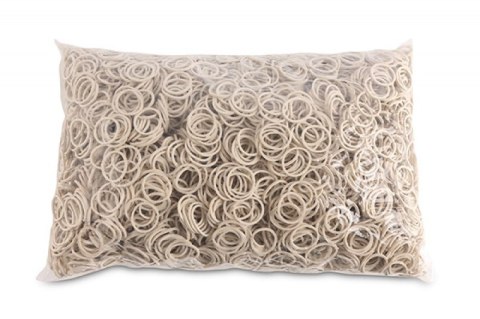 Gumki recepturki OFFICE PRODUCTS, średnica 20mm, 1,5x1,5mm, 60% kauczuku, 1000g, zgrzewka, białe Gumki recepturki OFFICE PRODUCTS, średnica 20mm, 1,5x1,5mm, 60% kauczuku, 1000g, zgrzewka, białe