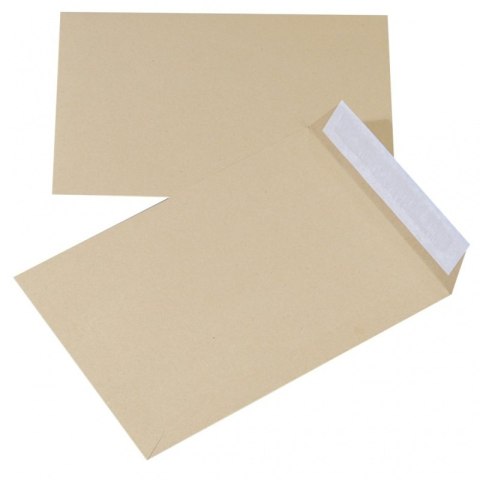 Koperty z taśmą silikonową OFFICE PRODUCTS, HK, C5, 162x229mm, 90gsm, 10szt., brązowe Koperty z taśmą silikonową OFFICE PRODUCTS, HK, C5, 162x229mm, 90gsm, 10szt., brązowe