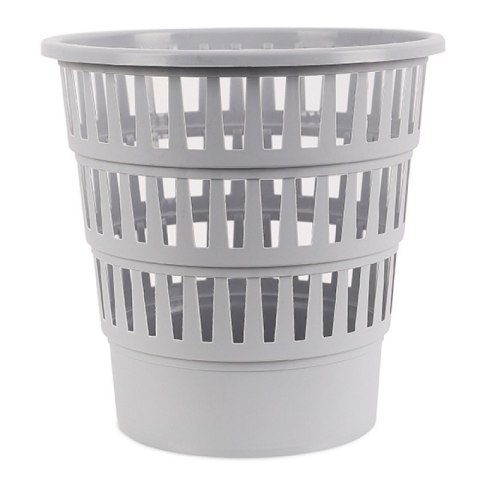 Kosz na śmieci OFFICE PRODUCTS, ażurowy, 16l, szary Kosz na śmieci OFFICE PRODUCTS, ażurowy, 16l, szary