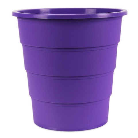 Kosz na śmieci OFFICE PRODUCTS, pełny, 16l, fioletowy Kosz na śmieci OFFICE PRODUCTS, pełny, 16l, fioletowy
