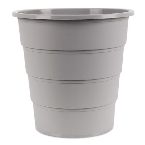 Kosz na śmieci OFFICE PRODUCTS, pełny, 16l, szary Kosz na śmieci OFFICE PRODUCTS, pełny, 16l, szary