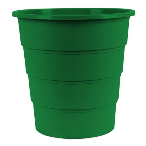 Kosz na śmieci OFFICE PRODUCTS, pełny, 16l, zielony Kosz na śmieci OFFICE PRODUCTS, pełny, 16l, zielony