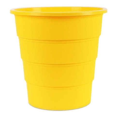 Kosz na śmieci OFFICE PRODUCTS, pełny, 16l, żółty Kosz na śmieci OFFICE PRODUCTS, pełny, 16l, żółty