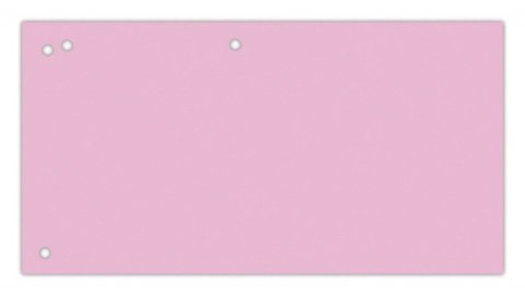 Przekładki OFFICE PRODUCTS, karton, 1/3 A4, 240x105mm, 100szt., różowe Przekładki OFFICE PRODUCTS, karton, 1/3 A4, 240x105mm, 100szt., różowe