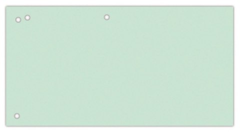 Przekładki OFFICE PRODUCTS, karton, 1/3 A4, 240x105mm, 100szt., zielone Przekładki OFFICE PRODUCTS, karton, 1/3 A4, 240x105mm, 100szt., zielone
