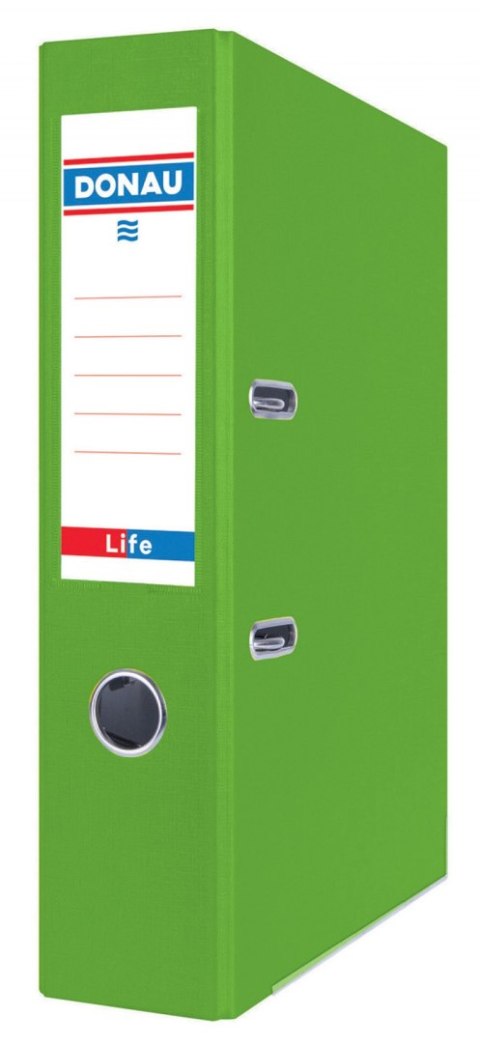 Segregator DONAU Life, neon, A4/75mm, zielony Segregator DONAU Life, neon, A4/75mm, zielony