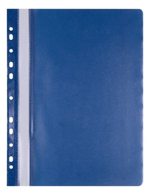 Skoroszyt OFFICE PRODUCTS, PP, A4, miękki, 100/170mikr., wpinany, granatowy Skoroszyt OFFICE PRODUCTS, PP, A4, miękki, 100/170mikr., wpinany, granatowy