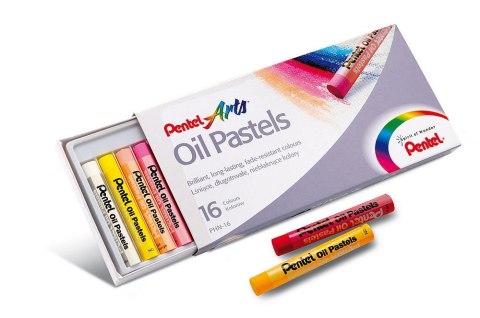 Pastele olejne 16 kolorów PHN-16 PENTEL Pastele olejne 16 kolorów PHN-16 PENTEL