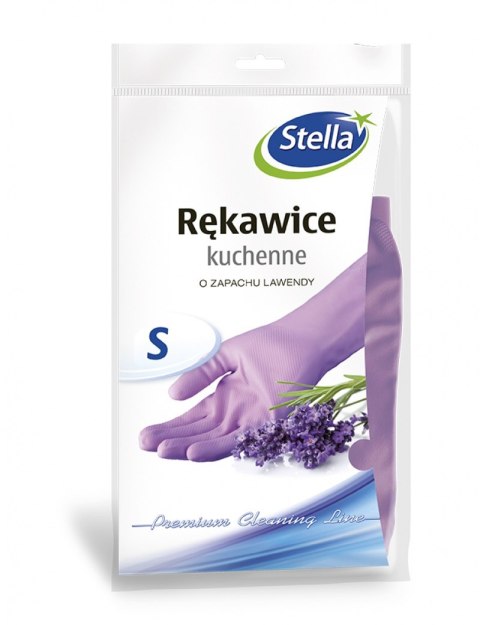 Rękawice kuchenne STELLA, zapach lawendy, rozmiar S, lawendowy Rękawice kuchenne STELLA, zapach lawendy, rozmiar S, lawendowy
