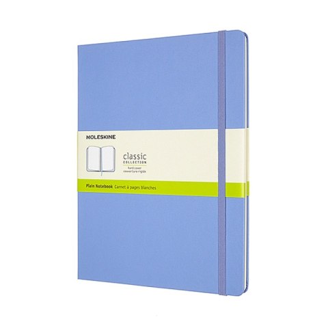 Notes MOLESKINE Classic XL (19x25 cm), gładki, twarda oprawa, hydrangea blue, 192 strony, niebieski Notes MOLESKINE Classic XL (19x25 cm), gładki, twarda oprawa, hydrangea blue, 192 strony, niebieski