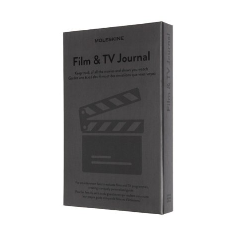 Notes MOLESKINE Passion Journal Movies & TV, 400 stron Notes MOLESKINE Passion Journal Movies & TV, 400 stron