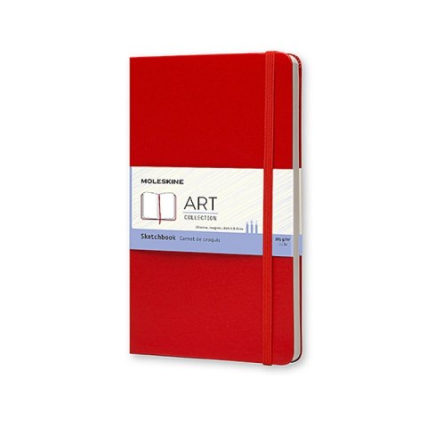 Szkicownik MOLESKINE L (13x21cm), twarda oprawa, 104 strony, czerwona Szkicownik MOLESKINE L (13x21cm), twarda oprawa, 104 strony, czerwona