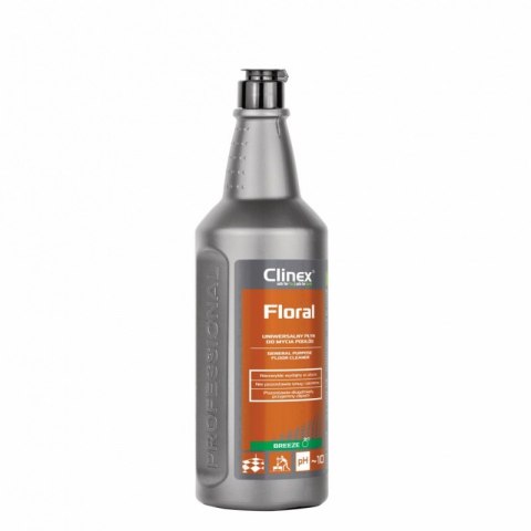 Uniwersalny płyn CLINEX Floral, do mycia podłóg, Breeze, 1l Uniwersalny płyn CLINEX Floral, do mycia podłóg, Breeze, 1l