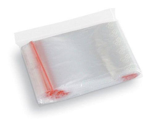Woreczki strunowe, STELLA, 40x60 mm, 100 szt., transparentne Woreczki strunowe, STELLA, 40x60 mm, 100 szt., transparentne