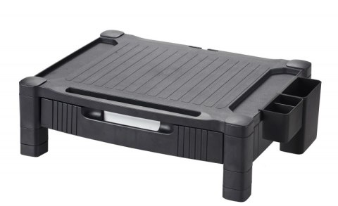 Podstawka pod monitor Q-Connect, 43,4x33,6cm, z regulacją wysokości, czarna Podstawka pod monitor Q-Connect, 43,4x33,6cm, z regulacją wysokości, czarna