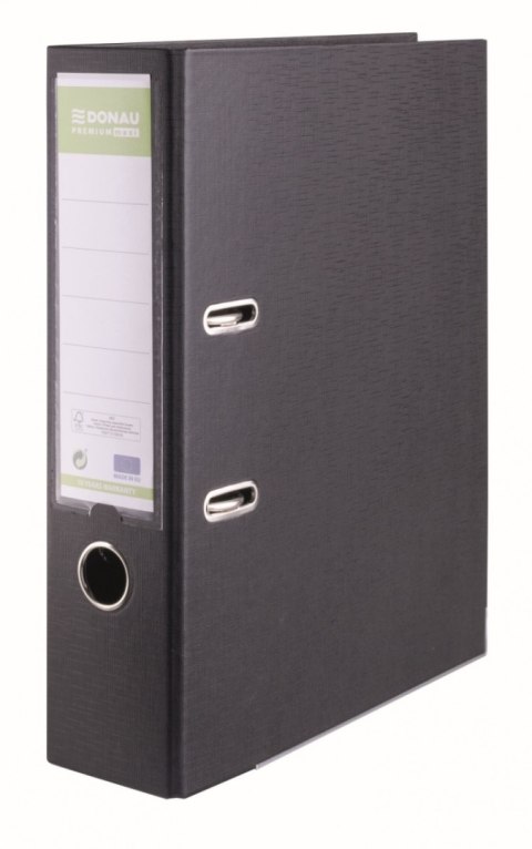 Segregator DONAU PREMIUM MAXI, FSC, A4/80mm, czarny Segregator DONAU PREMIUM MAXI, FSC, A4/80mm, czarny