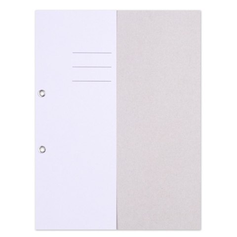 Skoroszyt OFFICE PRODUCTS Budget, karton, z oczkiem, nadruk, 1/2, A4, 250gsm, biały Skoroszyt OFFICE PRODUCTS Budget, karton, z oczkiem, nadruk, 1/2, A4, 250gsm, biały