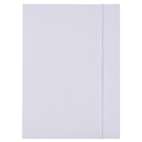Teczka z gumką OFFICE PRODUCTS Budget, karton, A4, 250gsm, 3-skrz., biała Teczka z gumką OFFICE PRODUCTS Budget, karton, A4, 250gsm, 3-skrz., biała