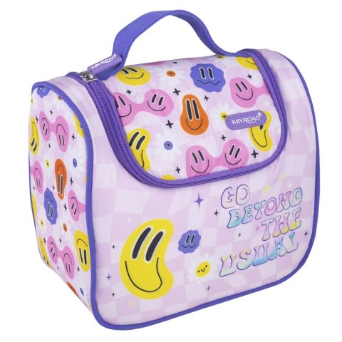Torba na lunch KEYROAD, termiczna, 22x20x12,5 cm, Smile Torba na lunch KEYROAD, termiczna, 22x20x12,5 cm, Smile
