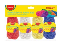 Zestaw włóczek KEYROAD, 4 x 15g, mix kolorów