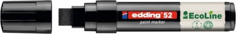 Marker olejowy na bazie wody e-52 EDDING EcoLine, 4-15mm, czarny Marker olejowy na bazie wody e-52 EDDING EcoLine, 4-15mm, czarny