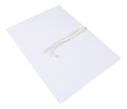 Teczka archiwizacyjna wiązana OFFICE PRODUCTS Budget Pro, 35mm, karton, biała wewn., A4, 250gsm, 3-skrz., biała
