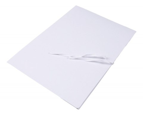 Teczka wiązana OFFICE PRODUCTS, karton, A4, 300gsm, 3-skrz., biała Teczka wiązana OFFICE PRODUCTS, karton, A4, 300gsm, 3-skrz., biała