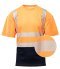 T-SHIRT BRIXTON FLASH SIATKA TRANSFER BF-017-O POMARAŃCZ