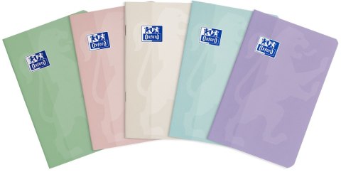 Zeszyt Oxford Touch Pastelowy A6 48 kartek 90 g kratka 5x5 mm 400175309 Zeszyt Oxford Touch Pastelowy A6 48 kartek 90 g kratka 5x5 mm 400175309