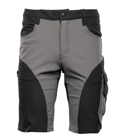 TRAIL SPODNIE KRÓTKIE STAL/CZARNY - SEVEN KINGS