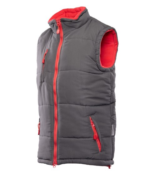 KAMIZELKA COLINO - Stal/Niebieski M