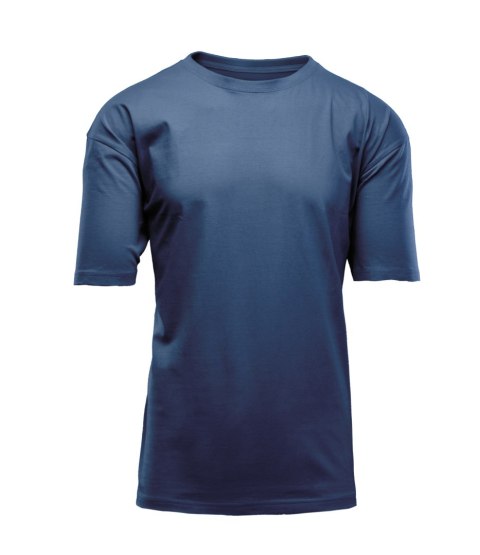 KOSZULKA BAWEŁNA GRANAT - Granatowy 3XL.