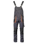 SPODNIE OGRODNICZKI - Grafit/Pomarańcz 44