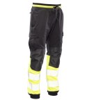 FLASH JOGGER SPODNIE SKF03Y CZARNY/ŻÓŁTY KAT II - Czarny-Żółty(cy) 5XL.