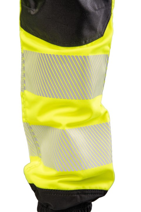 FLASH JOGGER SPODNIE SKF03Y CZARNY/ŻÓŁTY KAT II - Czarny-Żółty(cy) 5XL.