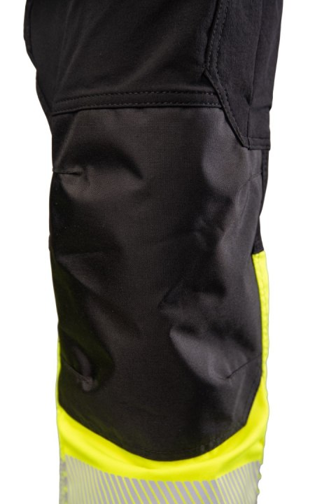 FLASH JOGGER SPODNIE SKF03Y CZARNY/ŻÓŁTY KAT II - Czarny-Żółty(cy) 5XL.