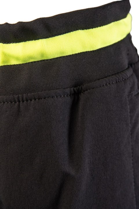 FLASH JOGGER SPODNIE SKF03Y CZARNY/ŻÓŁTY KAT II - Czarny-Żółty(cy) 5XL.