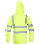 FLASH KURTKA POLIESTER/PU - Żółty XL