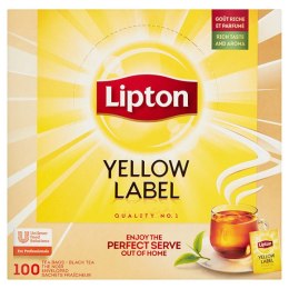 Herbata LIPTON Yellow Label (100 kopert fol.) czarna