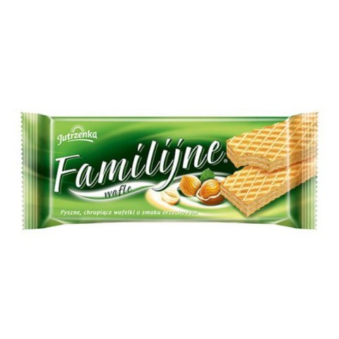 Wafle FAMILIJNE Orzechowe 180g JUTRZENKA Wafle FAMILIJNE Orzechowe 180g JUTRZENKA