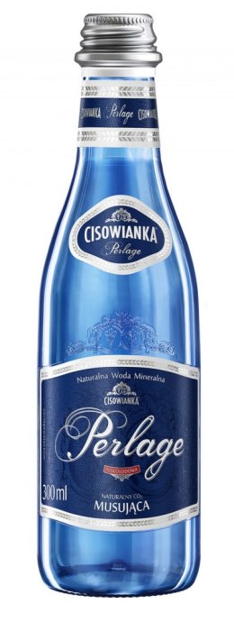 Woda CISOWIANKA 0.3l Perlage gazowana szkło