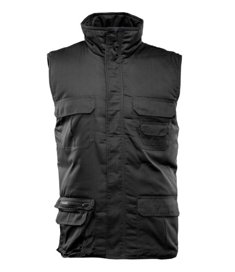 BRASS KAMIZELKA 7-KIESZENIOWA - Czarny S