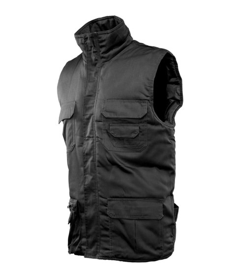 BRASS KAMIZELKA 7-KIESZENIOWA - Czarny S