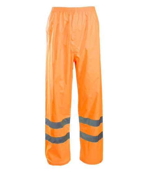 FLASH SPODNIE POLIESTER/PU - Pomarańczowy S