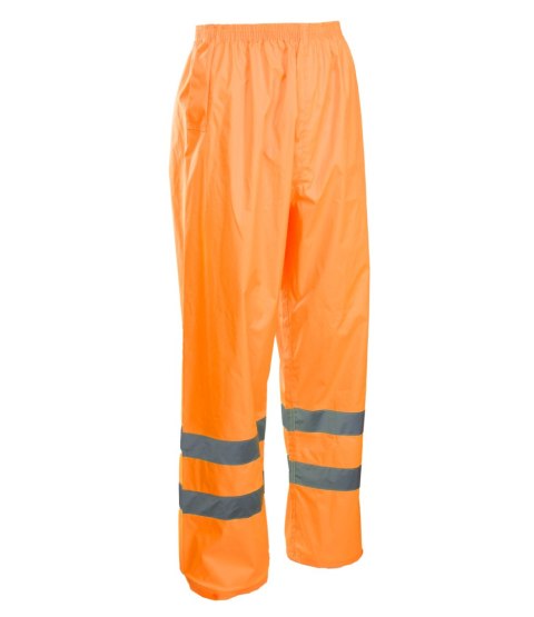 FLASH SPODNIE POLIESTER/PU - Pomarańczowy S