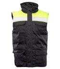KAMIZELKA BRASS VISION PLUS - żółto-czarny 2XL.