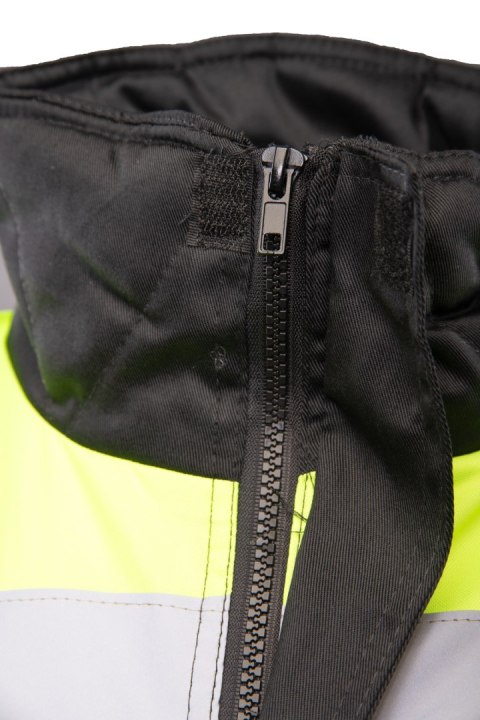 KAMIZELKA BRASS VISION PLUS - żółto-czarny 2XL.