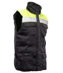 KAMIZELKA BRASS VISION PLUS - żółto-czarny XL
